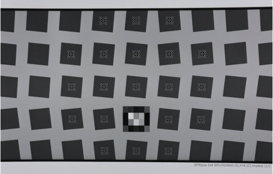 SFRplus Large LVT Film Chart