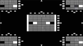 HDTV分辨率测试图卡(100-600c/ph)