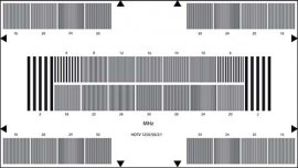 HDTV分辨率测试卡